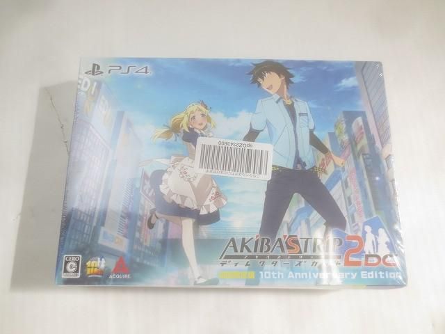 未開封 ゲーム プレイステーション4 PS4ソフト AKIBA S TRIP2 ディレクターズカット 初回 版 10th Anniversary Edition