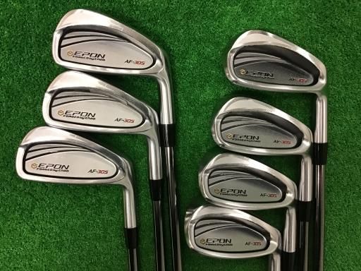 エポンゴルフ株式会社 EPON AF-305 8S アイアンセット IR 純正特注シャフト フレックスR メンズ 男性用 右利き 右用 Cランク ゴルフクラブ