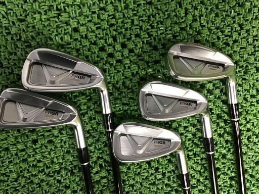プロギア PRGR 05 2025 5S アイアンセット IR MCI BLACK FOR PRGR フレックスR メンズ 男性用 右利き 右用 Bランク ゴルフクラブ