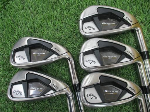 キャロウェイ ROGUE ST MAX 5S アイアンセット IR Dynamic G 95 フレックスS メンズ 男性用 右利き 右用 Dランク ゴルフクラブ