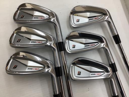 ブリヂストン 258 CBP 6 S アイアンセット IR 特注シャフト フレックスX メンズ 男性用 右利き 右用 Bランク ゴルフクラブ