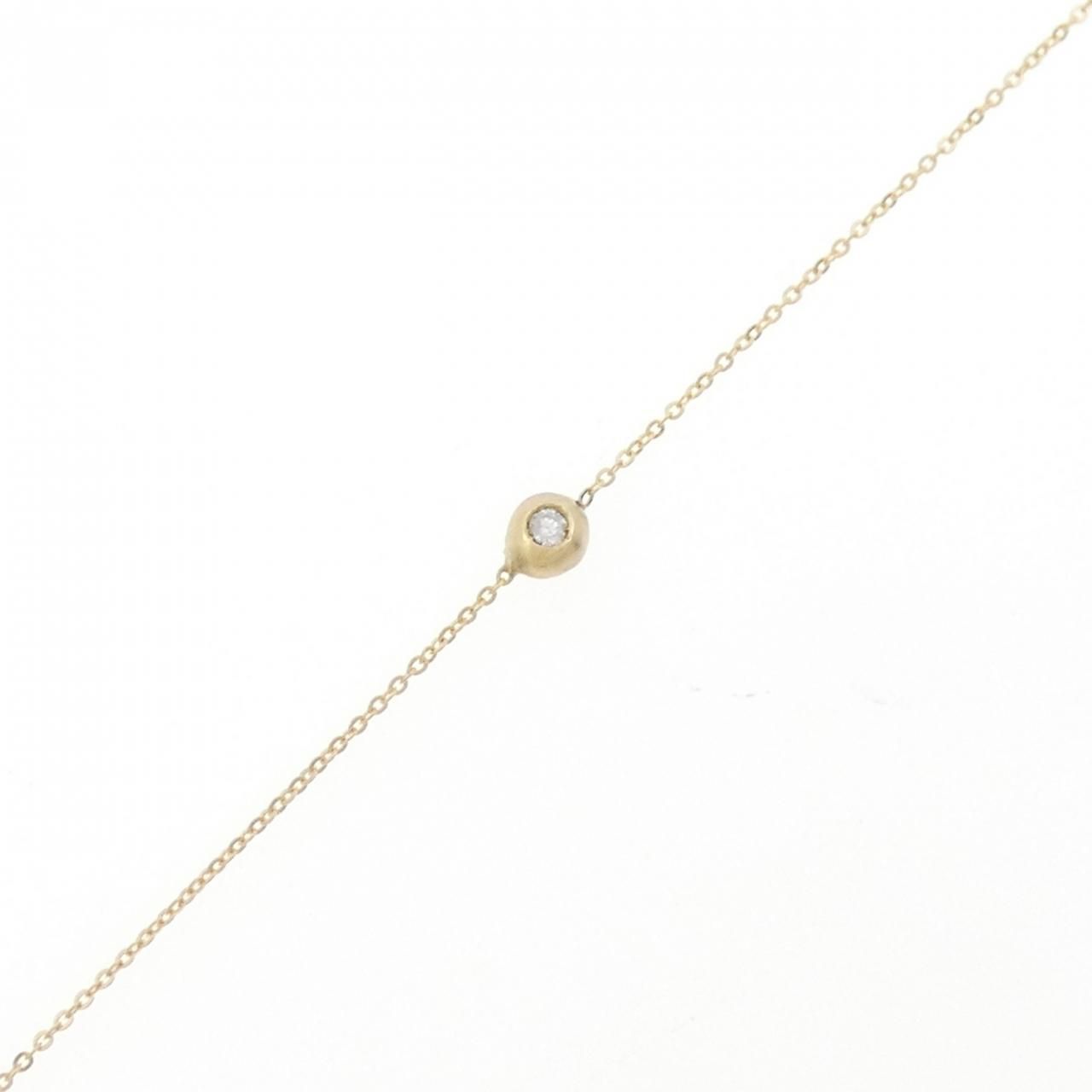 750YG キュービックジルコニア ブレスレット