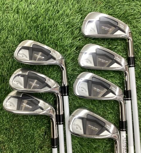 キャロウェイ ROGUE ST MAX FAST 7S レディース アイアンセット IR ELDIO 40 for CW ROGUE ST IR フレックスL レディース 女性用 右利き 右用 Nランク ゴルフクラブ