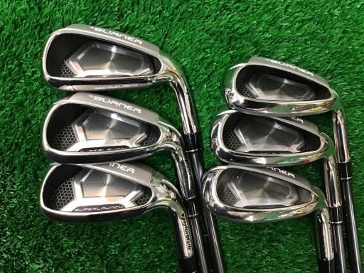 テーラーメイド BURNER SUPER LAUNCH 8S レディース アイアンセット IR BURNER SUPERFAST RE-AX アイアン フレックスL レディース 女性用 右利き 右用 Cランク ゴルフクラブ