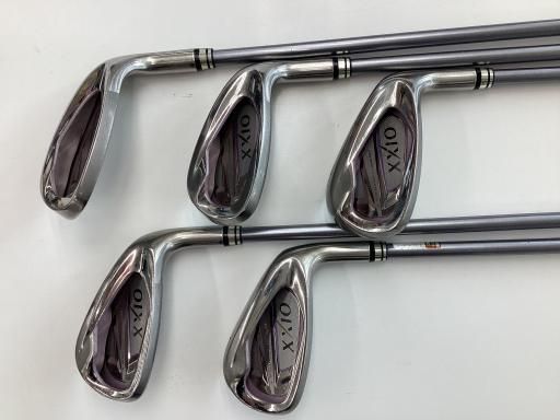 ダンロップ XXIO 2012 5S ピンク レディース アイアンセット IR XXIO MP700L アイアン ピンク フレックスL レディース 女性用 右利き 右用 Cランク ゴルフクラブ