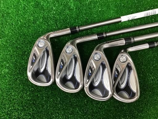 テーラーメイド r7 DRAW 5S レディース アイアンセット IR RE-AX 45 LITE フレックスL レディース 女性用 右利き 右用 Cランク ゴルフクラブ