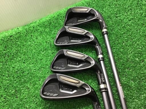 プロギア egg 2015 4 S レディース アイアンセット IR eggオリジナルカーボン フレックスL 女性用 右利き 右用 Cランク ゴルフクラブ