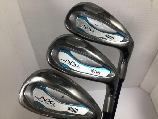 マグレガー MACTEC NV-NXL 6 S レディース アイアンセット IR NXL クワドラアクションシャフト アイアン フレックスA 女性用 右利き 右用 Cランク ゴルフクラブ