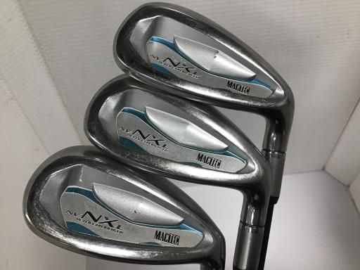 マグレガー MACTEC NV-NXL 6 S レディース アイアンセット IR NXL クワドラアクションシャフト アイアン フレックスA 女性用 右利き 右用 Cランク ゴルフクラブ