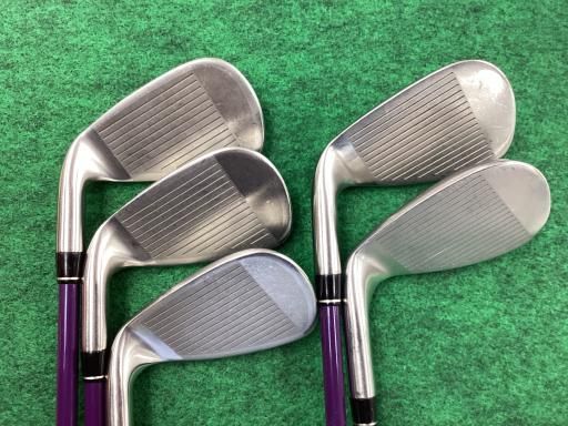 つるや AXEL BL 2014 5 S レディース アイアンセット IR アイアン フレックスL 女性用 右利き 右用 Cランク ゴルフクラブ