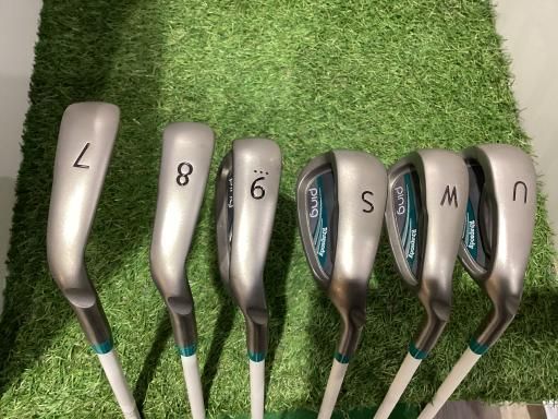 ピン RHAPSODY 2015 6S レディース アイアンセット IR ULT 220I フレックスL レディース 女性用 右利き 右用 Cランク ゴルフクラブ