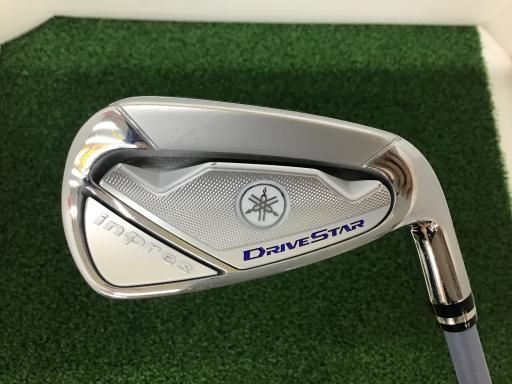 ヤマハ inpres DRIVESTAR 6 レディース 単品アイアン LI VANQUISH for inpres LM423i フレックスL レディース 女性用 右利き 右用 Cランク ゴルフクラブ