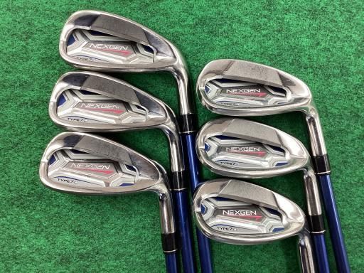 ゴルフパートナー NEXGEN 2019 6S レディース アイアンセット IR NEXGEN E.I.F JI-893-2 フレックスその他 レディース 女性用 右利き 右用 Cランク ゴルフクラブ