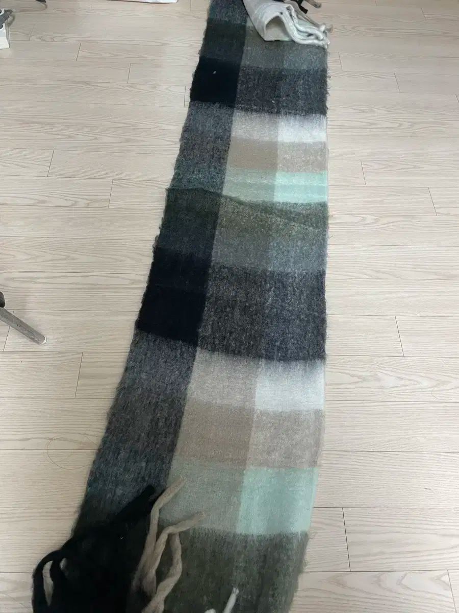 チェック マフラー