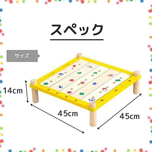 商品 カーペンターテーブル 大工さんごっこ アイムトイ 知育玩具 木のおもちゃ エデュテ 誕生日プレゼント 2歳 Edut? 男の子 お手入れガイド付き SKLAD-KIRPICHA_RU