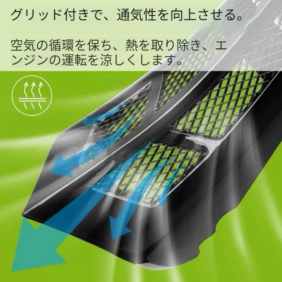 ハレ大滑空路王を適用して黒色下部保護カバーガイドカバーカウルを改造した2014年以降