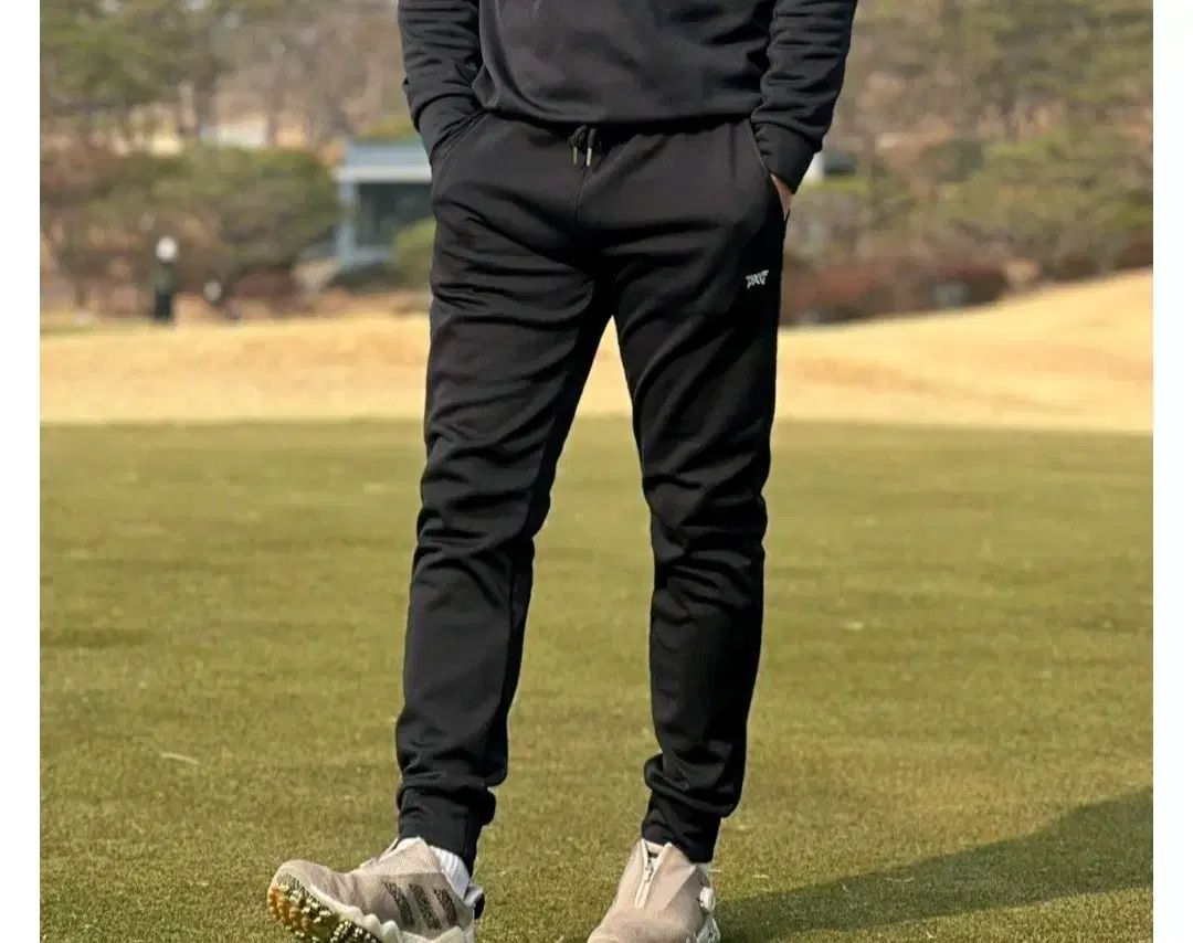 メンズゴルフウェア PX メンズ エンボスロゴ プルオーバー フーディー＆パンツ 起毛セット LLC-HASEGAWATOSO_COM