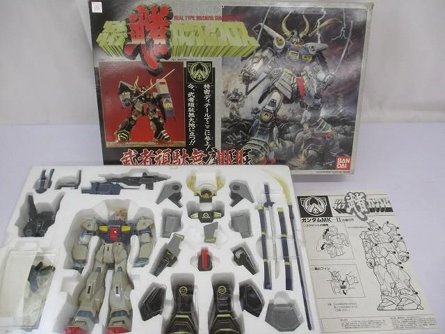 プラモデル バンダイ リアルタイプ武者ガンダムクロス 武者頑駄無 摩亜屈 Mk II 人形劇おもちゃ パズル