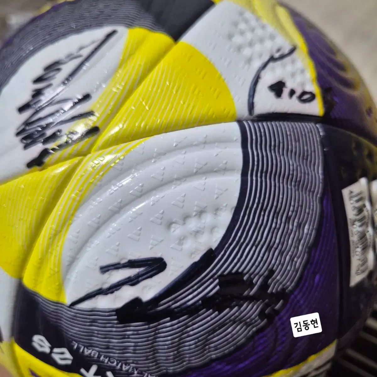 Kリーグ 25シーズン 公式球 サイン サインボール セシーニャ イ ドンギョン ピョン ジュンス キム ドンヒョン など