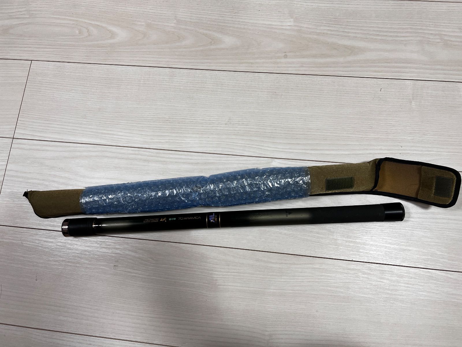 オリムピック名竿 渓流竿 インストラクターアジャストレングス峡 硬中硬70アラミカ なお品です ヤマメ アマゴ 岩魚 虹鱒に最適
