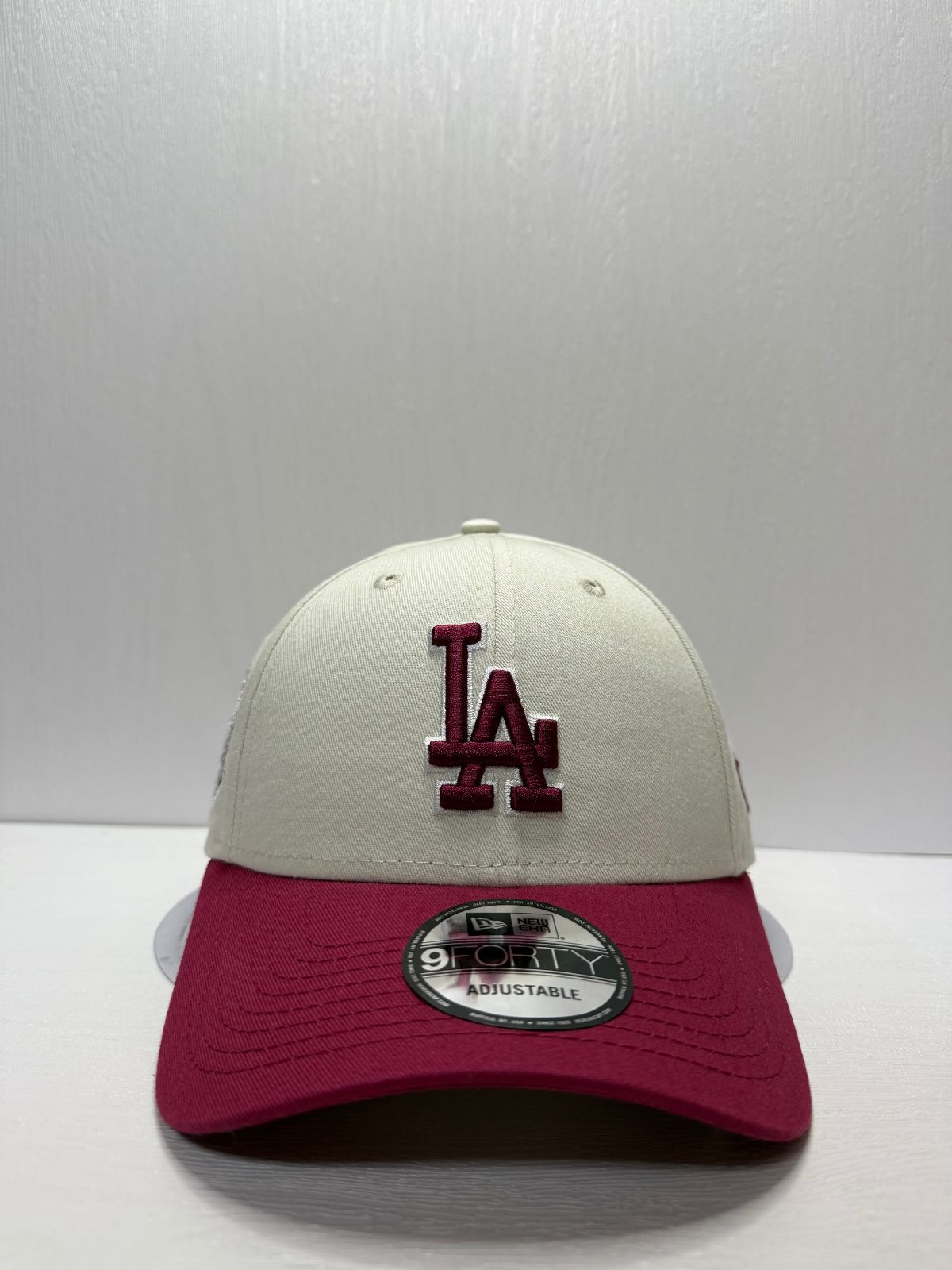 Newera ロサンゼルスドジャース ワールドシリーズ1963 9 forty ストラップバックキャップ ツートン