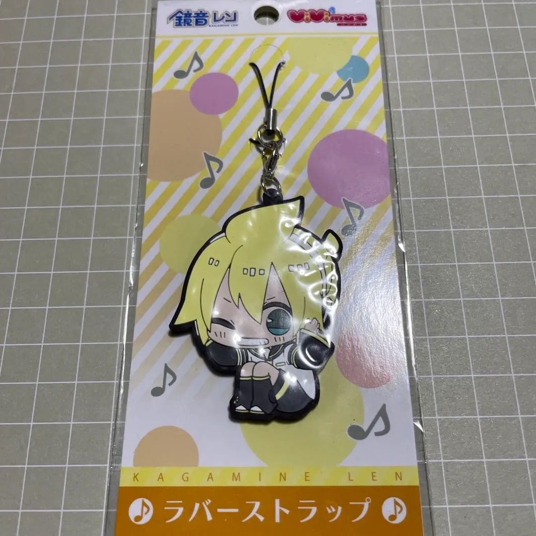ボーカロイド 鏡音レン vivimus ラバーストラップ プロセカ KAITO びび