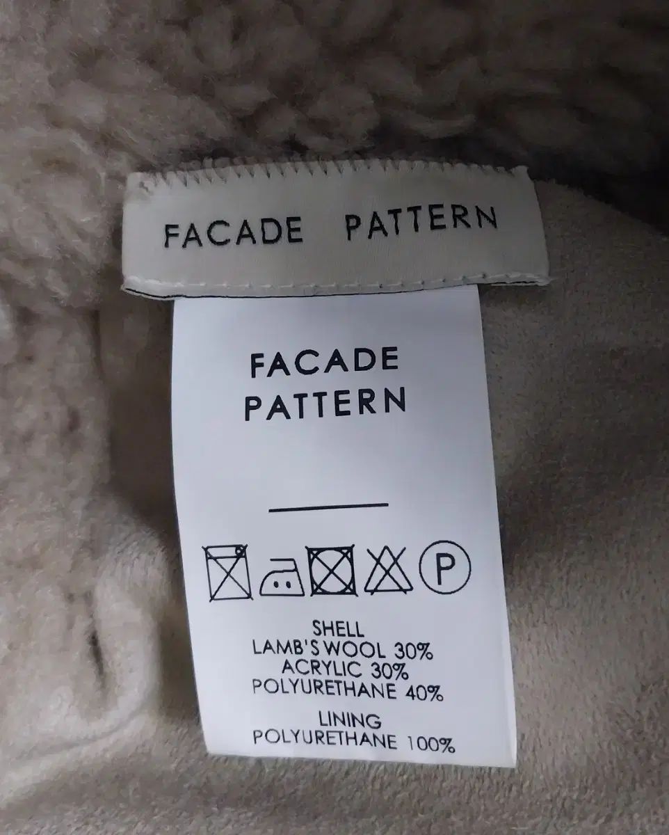 FACADE PATTERN ファサードパターン ラムウール ムートンコート 55半まで GULLKHAN_COM