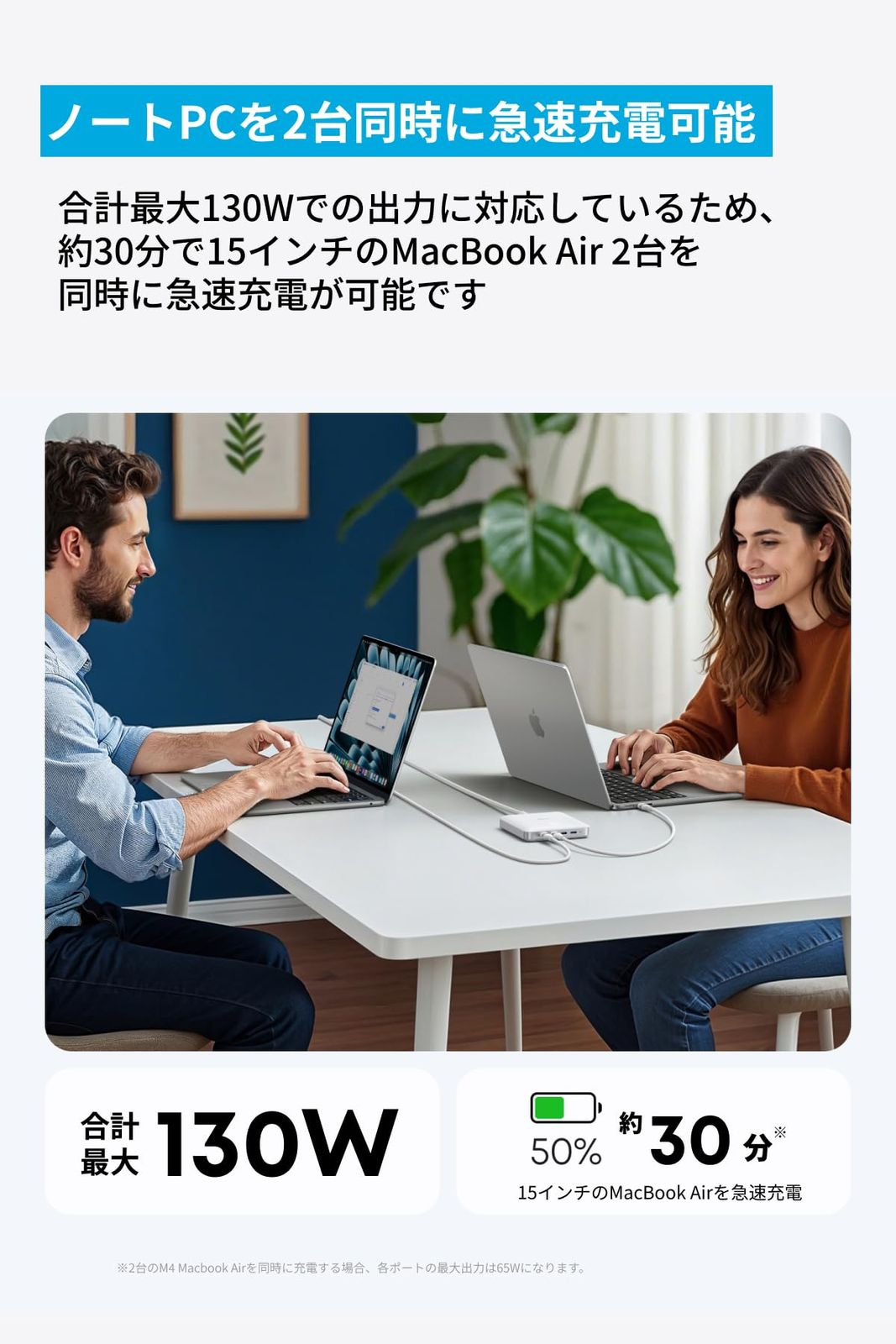 Anker Nano Charger 130W 6 Ports ホワイト PSE技術基準適合 iPhone 17シリーズ MacBook Windows PC iPad Galaxy Android スマートフォン ノートPC 各種 PD対応 WWW_OPDRERGINERDOGAN_COM