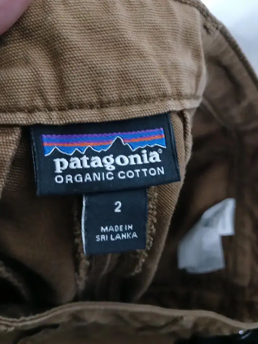 パタゴニア 茶色 コットン ワイド パンツ DECORATOM_COM_BR