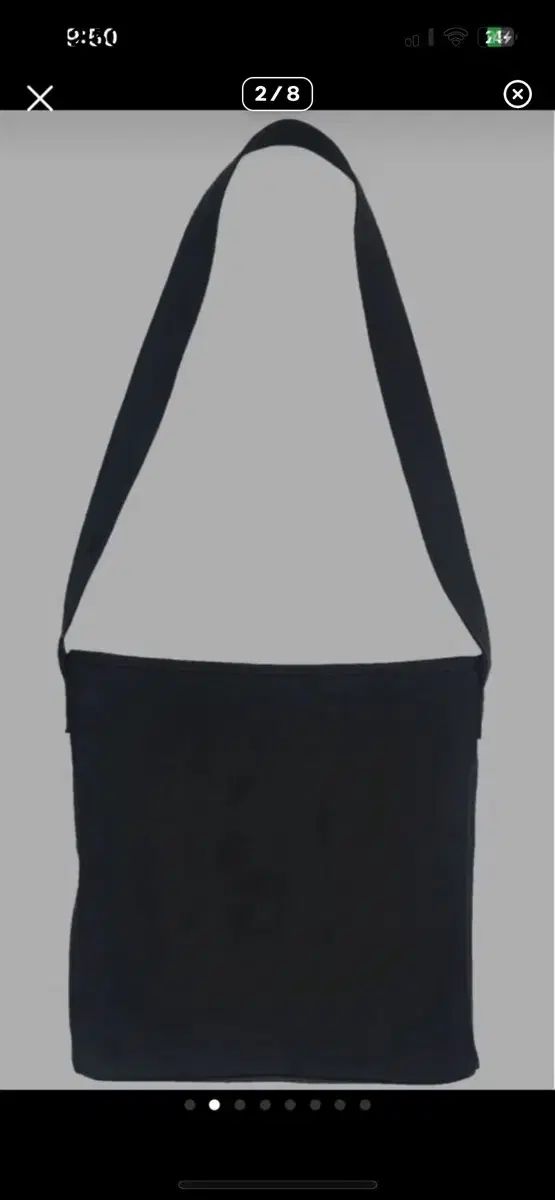 THE MUSEUM VISITOR ブラック パッチ ショルダーバッグ