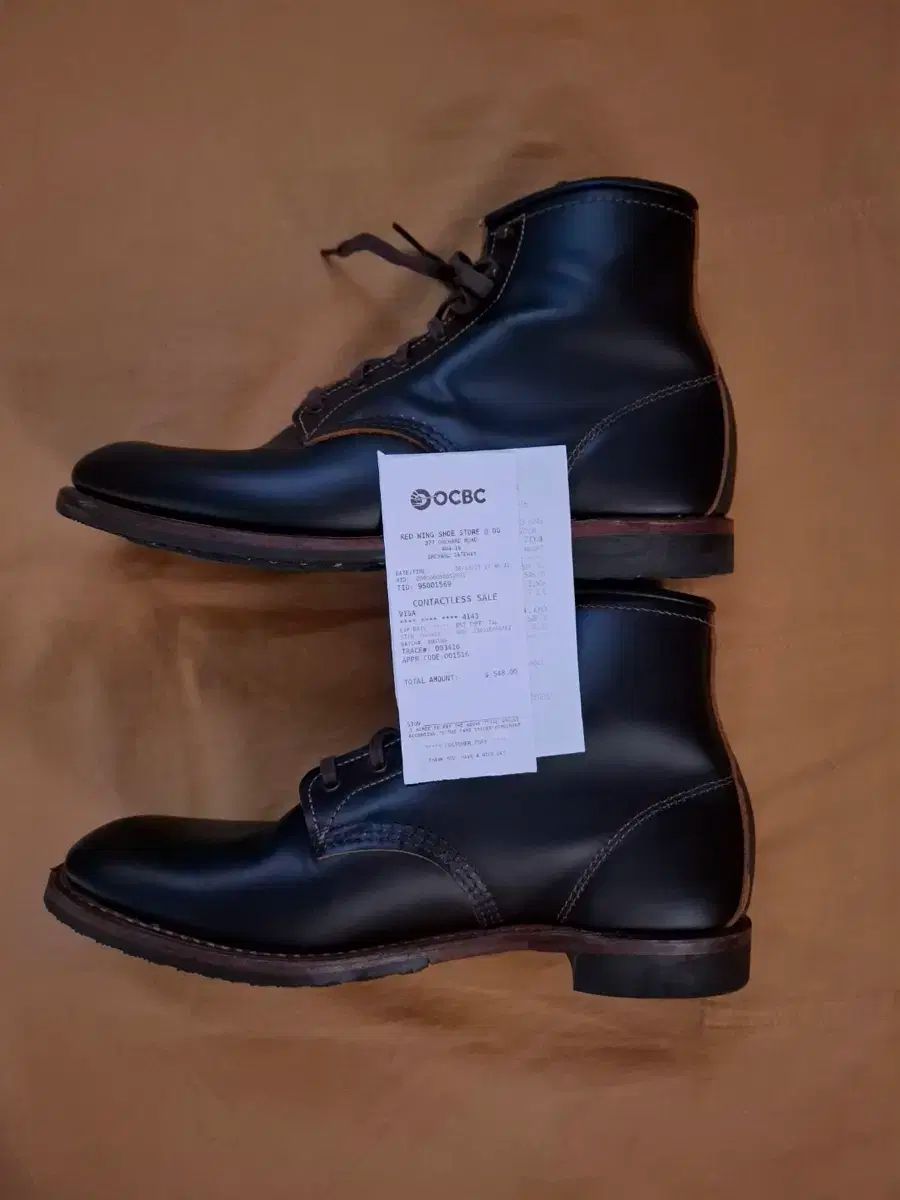 1回短時間着用 レッドウィング 9060 フラットボックス US 10