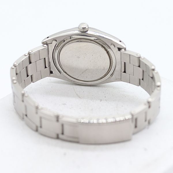 級 稼働 ロレックス オイスターデイト プレシジョン 6694 手巻 シルバー文字盤 メンズ腕時計 0050710 10 ERT SMZ ジャストフィット 自動巻き時計 