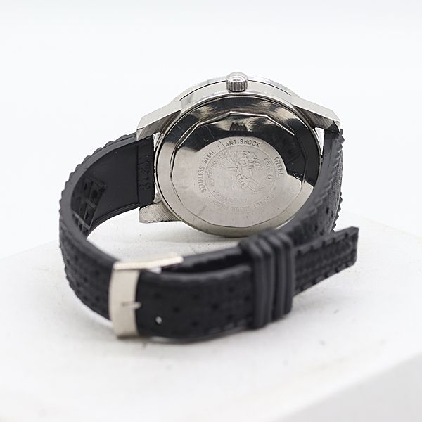  級 稼働 オリエント カレンダーオートダイバー T 19755 AT 自動巻 ピンク文字盤 メンズ腕時計 6122710 10 KHT SMZ 自動巻き時計 腕時計(アナログ)