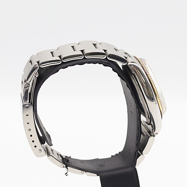 級 稼働 ロレックス オイスターパーペチュアル 1005 1663350 AT 自動巻 銀文字盤 メンズ腕時計 0074030 10 ETT SMZ