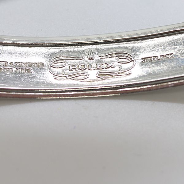  級 稼働 ロレックス エアキング 5500 2108507 AT 自動巻 銀文字盤 メンズ腕時計 3301430 10 OKT SMZ 自動巻き時計 腕時計(アナログ)