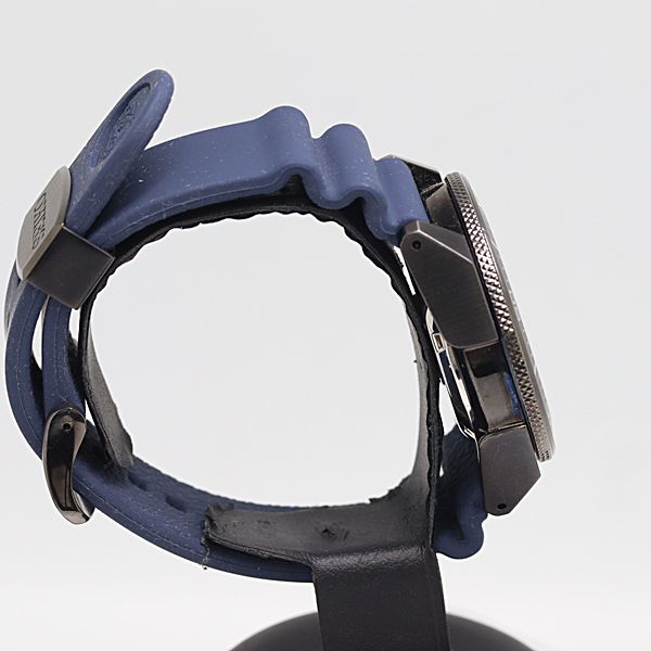 級 稼働 セイコー サムライダイバー 4 R 35 01 X 0 AT 自動巻 青文字盤 メンズ腕時計 0965300 10 DIT SMZ