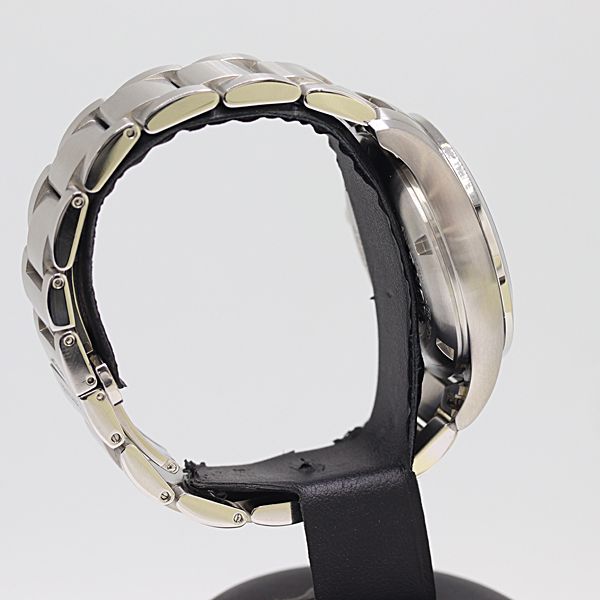 級 保 稼働 ロンジン コンクエスト L 3 716 4 QZ シルバー文字盤 メンズ腕時計 0047300 10 BJT SMZ