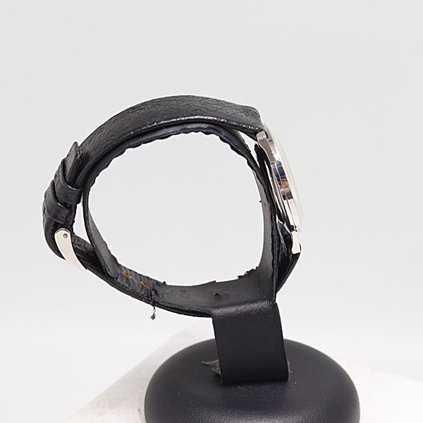 級 稼働 ジラールペルゴ 手巻 シルバー文字盤 メンズ腕時計 0029700 10 BJT SMZ