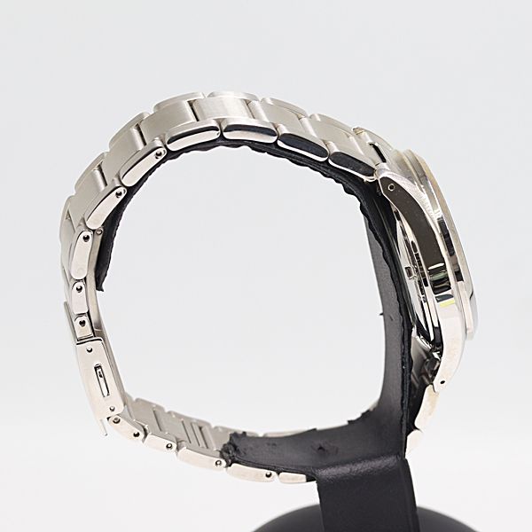 級 保 稼働 セイコー メカニカル 4 R 35 03 X 0 AT 自動巻 ブラック文字盤 メンズ腕時計 0047300 10 BJT SMZ