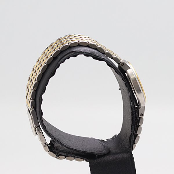 級 稼働 ロンジン 153.3415 QZ グレー文字盤 レディース腕時計 3456000 10BJY ABC16921 SMZ