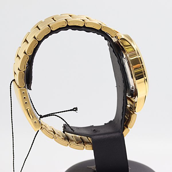 級 保 稼働 セイコー5 7 S 26 02 W 0 AT 自動巻 ゴールド文字盤 メンズ腕時計 3456000 10 BJY SMZ