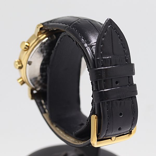  級 稼働 ブガッティ クロノグラフ 0333 AT 自動巻 アイボリー文字盤 メンズ腕時計 0039600 10 PRT SMZ 自動巻き時計 腕時計(アナログ)