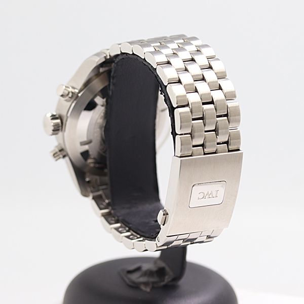  級 保 稼働 IWC パイロットウォッチクロノ 5463335 AT 自動巻 黒文字盤 メンズ腕時計 5541030 10 PRT SMZ 自動巻き時計 腕時計(アナログ)