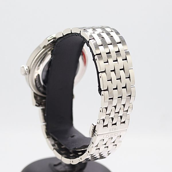 級 保 稼働 ティソ パワーマチック80 AT 自動巻 銀文字盤 メンズ腕時計 2908000 10 NBG SMZ