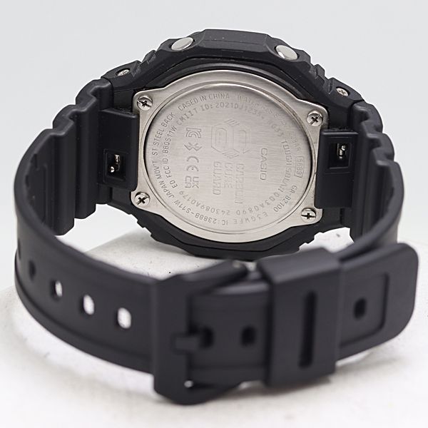 級 保 稼働 カシオ Gショック GA B 2100 ソーラー ブラック文字盤 メンズ腕時計 2908000 10 NBG SMZ セットアップ リブ編み