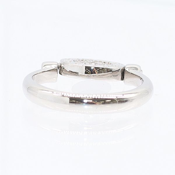 1円 ブルガリ K18 WG BBフリップ リング 6.3g ジュエリー 6378900 10GTT AKO KMR ABC 16994