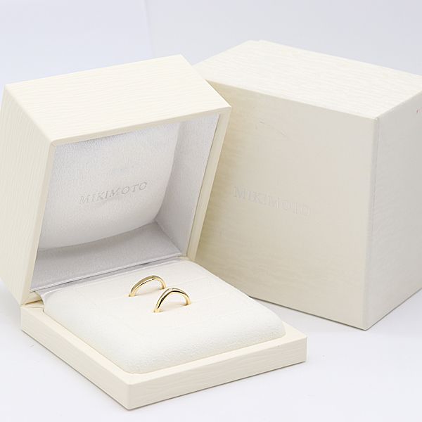 ミキモト K18 2点セット 総7.2g リング ジュエリー 2233110 10GTT AKO ABC 16998