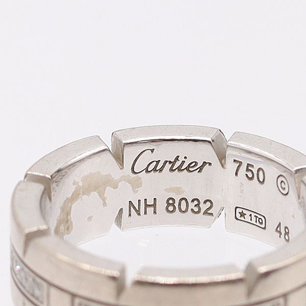 カルティエ ラブリング 750 WG 6.8g 51 AL4250 ジュエリー 0187110 10NBT AKO 17023 ABC FORTGASGNV_COM_BR