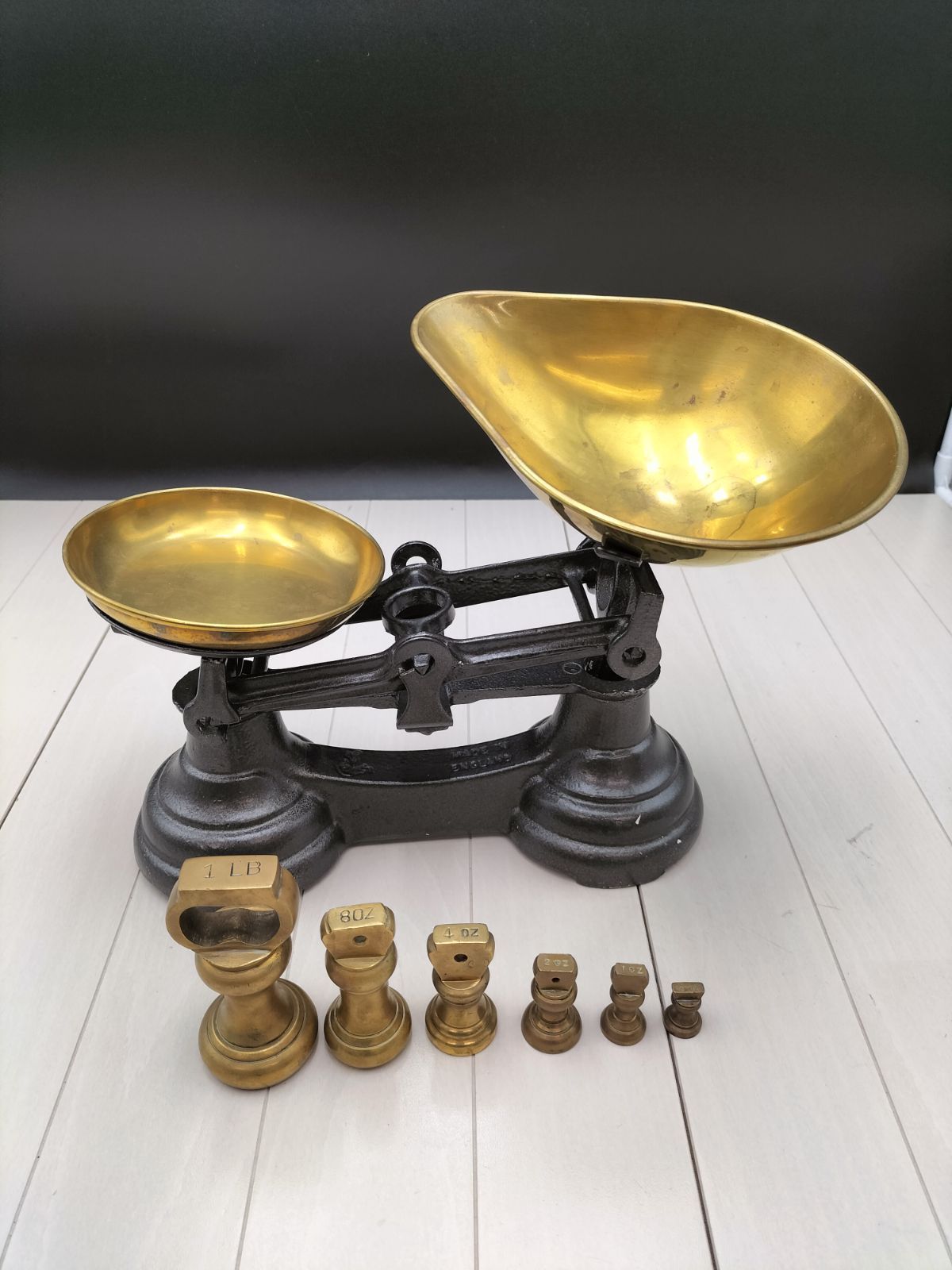 オブジェ 英国イギリスヴィンテージ スケール◆置物◆インテリア雑貨◆I-2507OB23
