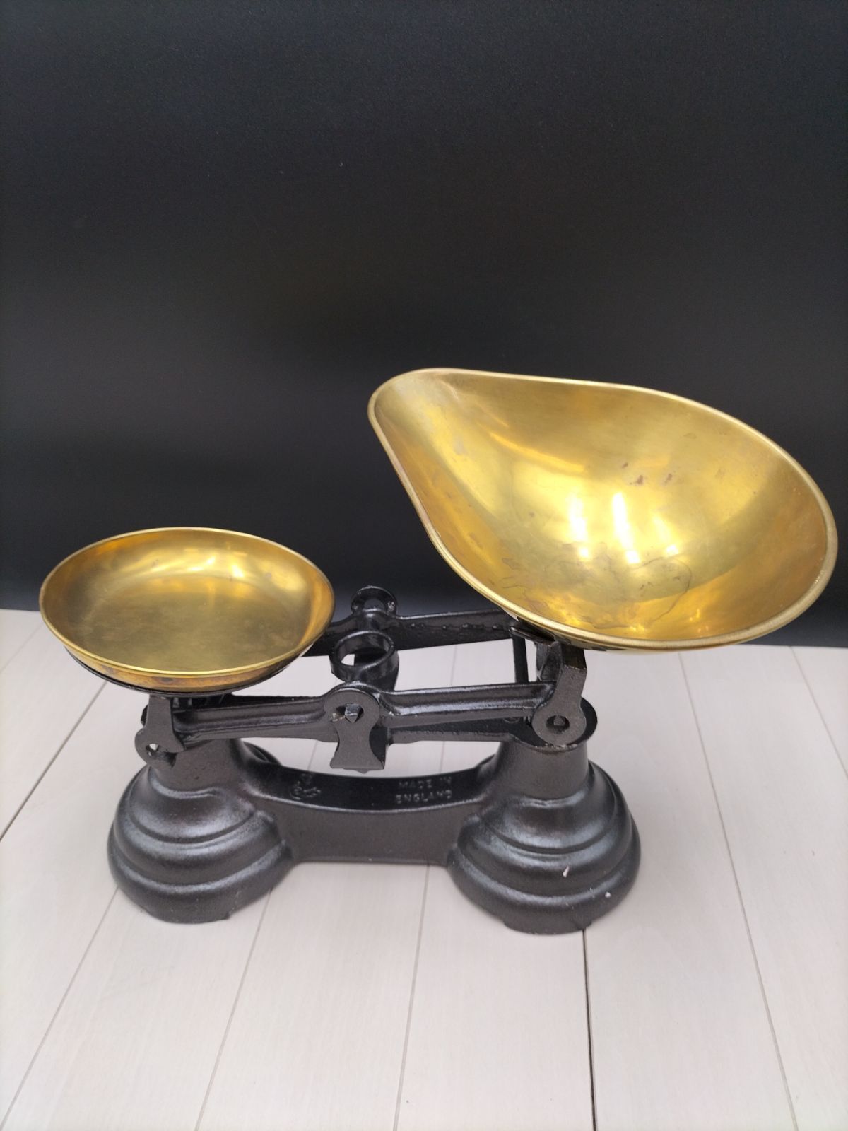 オブジェ 英国イギリスヴィンテージ スケール 置物 インテリア雑貨 I-2507OB23